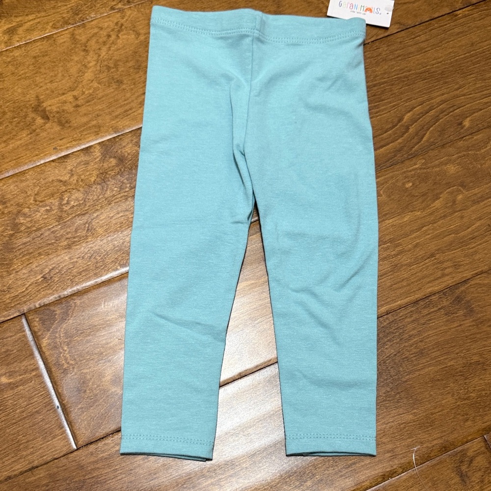 NWT Size 3T Garanimals Aqua Leggings